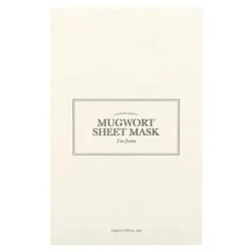 I'm From: Mugwort Sheet Mask | Soothing & Hydrating Face Mask | Calming & Moisturizing |  23ml