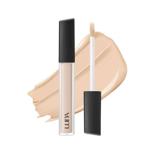 LUNA: Long Lasting Tip Concealer 21N | Full Coverage Concealer | Dark Circle & Blemish Cover | Waterproof | Long-Wear | Smooth Finish | 7.5g