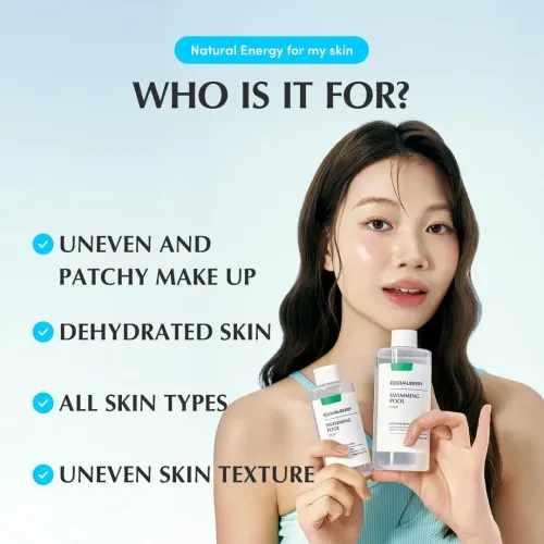 Eqqualberry: Swimming Pool Toner | Hydrating Face Toner | Deep Moisture | Glass Skin | Barrier Repair | 155ml