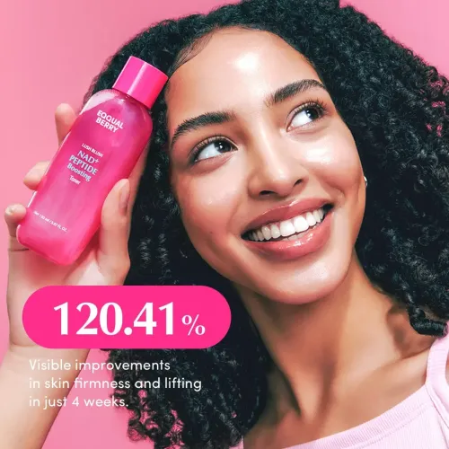 Eqqualberry: NAD+ Peptide Boosting Toner | Firming Face Toner | Peptide Care | Anti-Aging | Skin Renewal | 150ml
