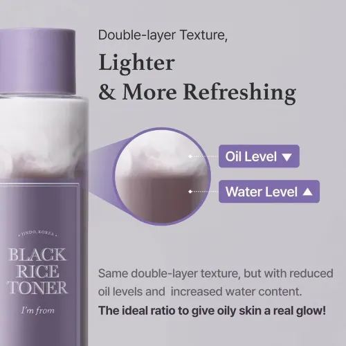 I'm From: Black Rice Toner | Hydrating | Antioxidant & Barrier Care | 30ml