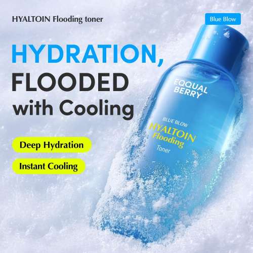 Eqqualberry: Hyaltoin Flooding Toner | Hydrating Face Toner | Moisture Boost | Barrier Repair | Plumping | 150ml