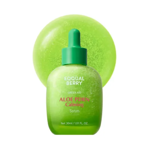 Eqqualberry: Aloe PDRN Calming Serum | Soothing Face Serum | Barrier Repair | Hydrating | Sensitive Skin | 30ml
