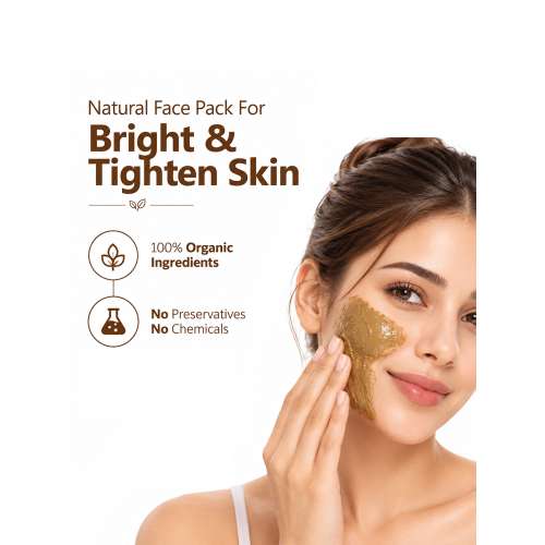 Love Earth: Haldi Chandan Rose Face Pack - 50g