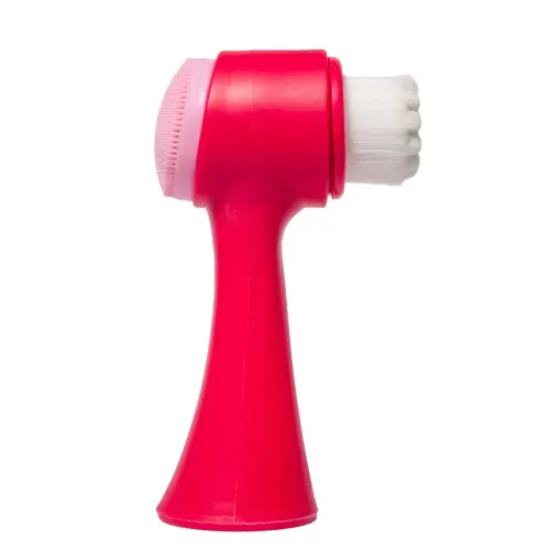 BeautyTalk: Face Cleansing Brush | Facial Cleansing & Exfoliating Brush | Gentle Silicon Face Scrubber for Deep Cleansing | Suitable for all Skin Types