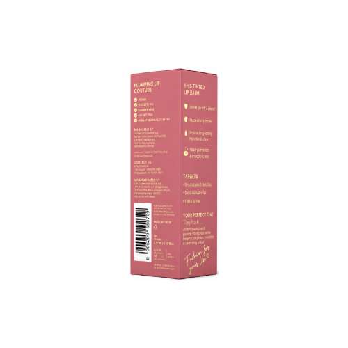 Foxtale: Plumping Ceramide Lip Balm for Hydrated & Smooth Lips with Gloss Finish | Peach | 3.5ml
