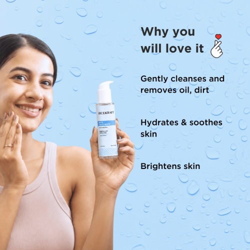Ricekraft: Rice Water Face Wash Korean Gentle Cleanser 100ml