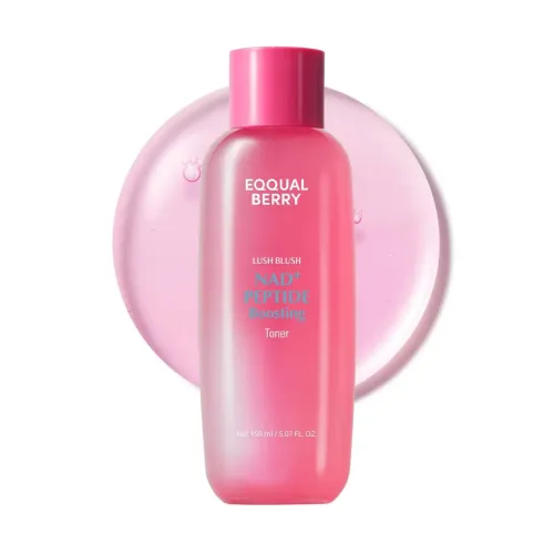Eqqualberry: NAD+ Peptide Boosting Toner | Firming Face Toner | Peptide Care | Anti-Aging | Skin Renewal | 150ml