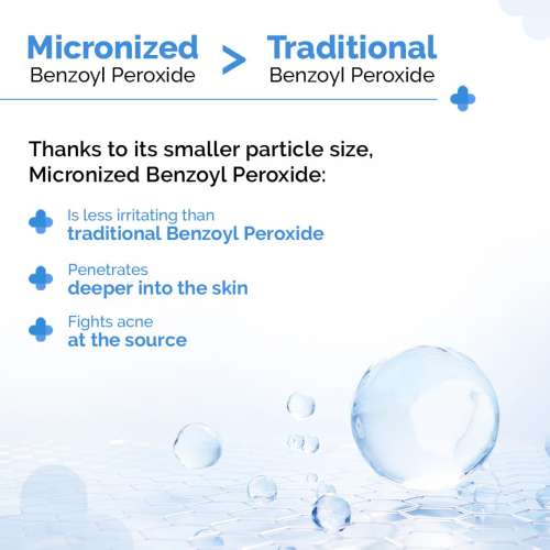 The Derma Co: 2.5% Benzoyl Peroxide Gel Face Wash | 100ml