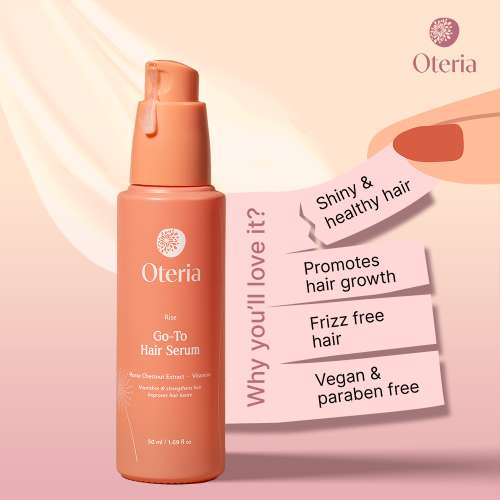 Oteria: Go-To Hair Serum | Hair Serum For Hair Growth | With Vitamin B and Horse Chestnut Seed Extract | 50ml