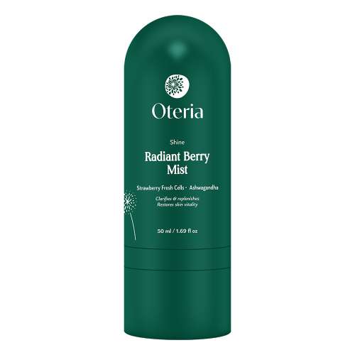 Oteria: Radiant Berry Mist | With Fresh Strawberry Fruit Cells | For a radiant and youthful complexion | 50ml