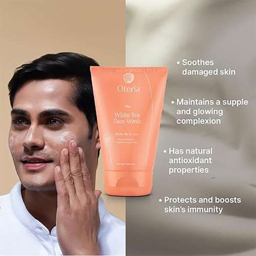 Oteria: White Tea Face Wash | Repairs And Restores | Suitable For All Skin Types | 100ml
