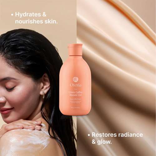 Oteria: Green Coffee Body Shower Gel | For Skin Radiance And Nourishment | For All Skin Types | 300ml