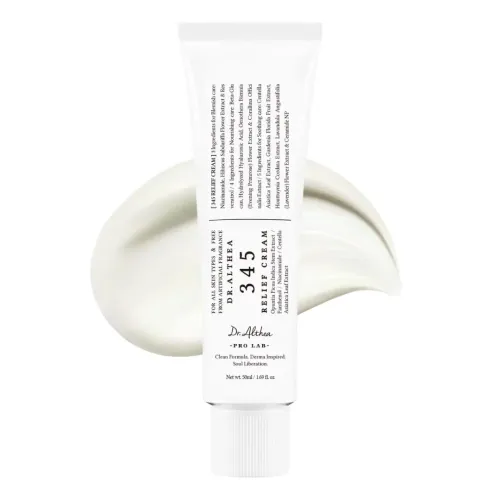 Dr.Althea: 345 Relief Cream | Centella Calming | Redness Relief | Barrier Repair | Korean Cream | 50ml