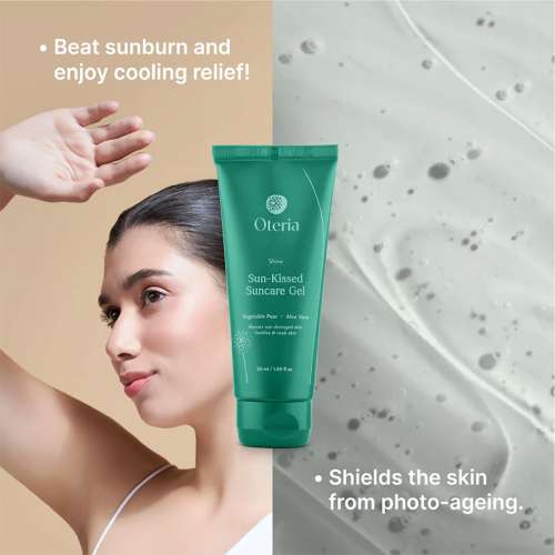 Oteria: Sun?Kissed Suncare Gel for UVA Protection, Radiance & Sunburn Relief | 50ml