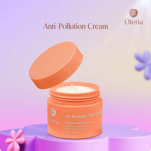 Oteria: All Rounder Skin Cream With Elecampane Root Extract | Fights Pollutants | Boosts Radiance in 14 Days| 50gm