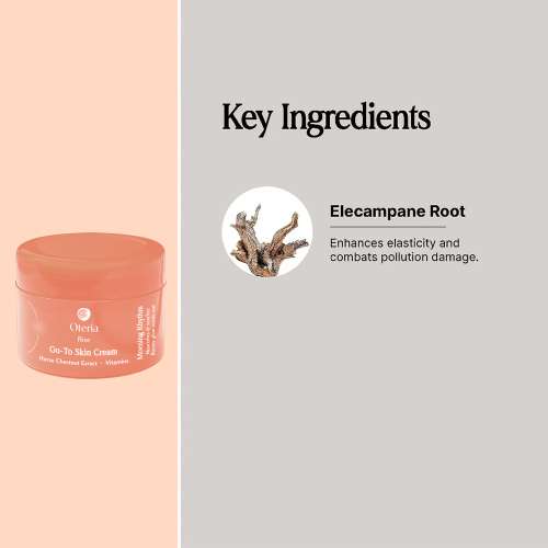 Oteria: Go-To Skin Cream | With Vitamin A & E With Horse Chestnut Seed Extract | For Glowing Skin | 12gm