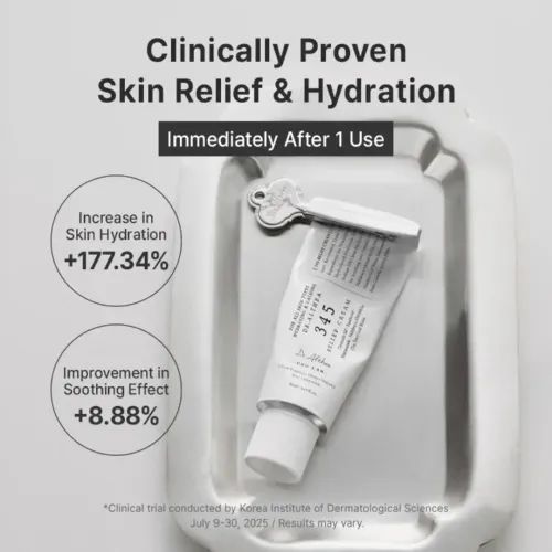 Dr.Althea: 345 Relief Cream | Centella Calming | Redness Relief | Barrier Repair | Korean Cream | 50ml