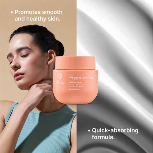 Oteria: Whipped Body Yogurt | With Red Algae Extract | Boosts Hydration | 200g
