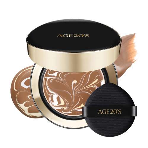 Age 20's: Signature Essence Pact Intense Cover SPF50 31N | Cushion Foundation | Full Coverage | Long-Lasting | SPF Makeup | 14gm