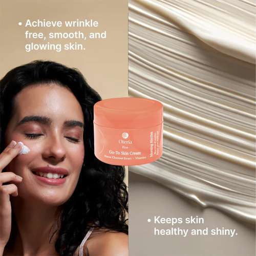 Oteria: Go-To Skin Cream | With Vitamin A & E With Horse Chestnut Seed Extract | For Glowing Skin | 12gm