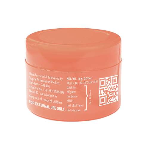 Oteria: Go-To Skin Cream | With Vitamin A & E With Horse Chestnut Seed Extract | For Glowing Skin | 12gm