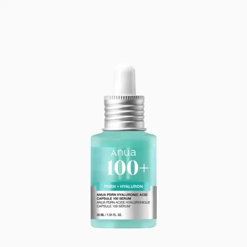 Anua: PDRN Hyaluronic Acid Capsule 100 Serum with Collagen | For Plump, Dewy, Radiant Glass Skin |  | 30ml