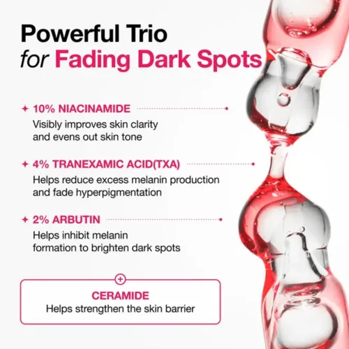 Anua: Niacinamide 10% + TXA 4% Serum | Dark Spot & Pigmentation Serum | 30ml
