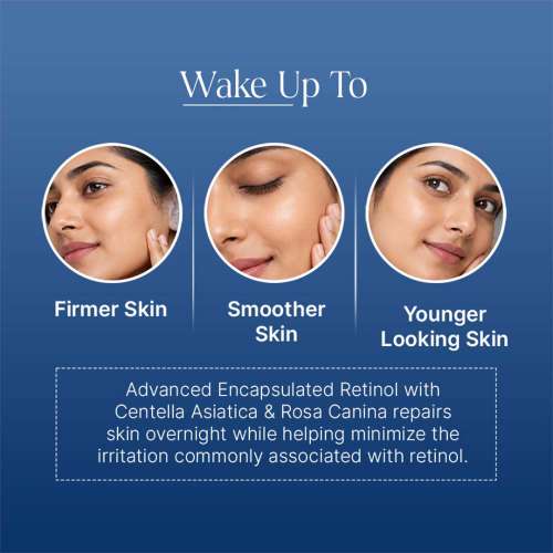 Oteria: Anti-Aging Night Serum with 0.5% |  Face Serum for Fine Lines, Wrinkles & Glowing, Youthful Skin | 30gm