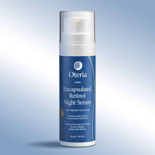 Oteria: Anti-Aging Night Serum with 0.5% |  Face Serum for Fine Lines, Wrinkles & Glowing, Youthful Skin | 30gm