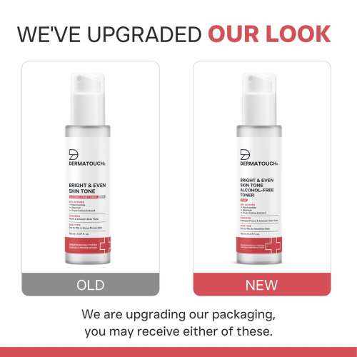 Dermatouch: Bright & Even Skin Tone Alcohol Free Toner With 3% Niacinamide  Face Toner For Dullness, Dehydration & Open Pores / Suitable For All Skin Types 150ml