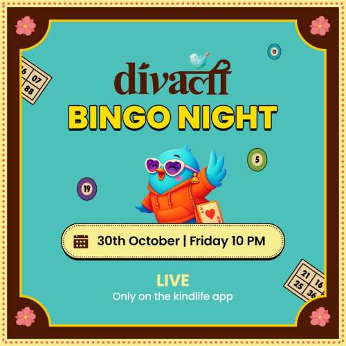 kindlife: DIVAli Bingo Night Card
