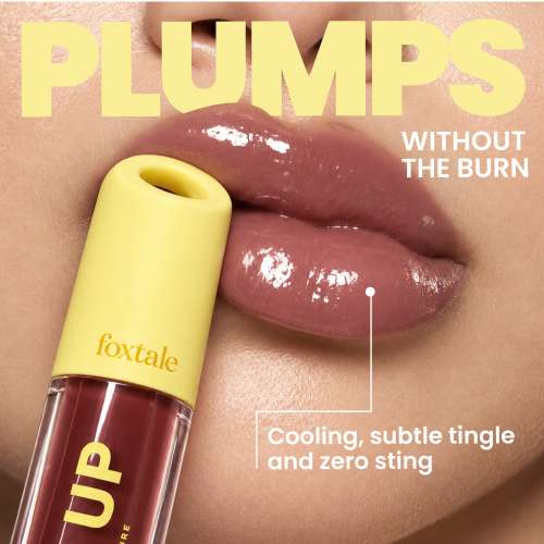 Foxtale: Plumping Ceramide Lip Balm for Hydrated & Smooth Lips with Gloss Finish | Tiramisu | 3.5ml