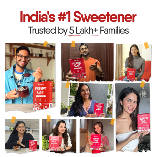 TruNativ: Everyday Sweet | Monkfruit Sweetener Powder | Zero-Calorie Sugar Substitute | 1:1 Sugar Replacer for Cooking & Baking | Diabetic & Keto Friendly | 900gm (Pack of 1)