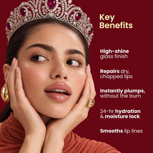 Foxtale: Plumping Ceramide Lip Balm for Hydrated & Smooth Lips with Gloss Finish | Tiramisu | 3.5ml
