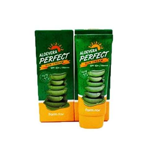 Farmstay: Aloevera Perfect Sun Cream - 70gm