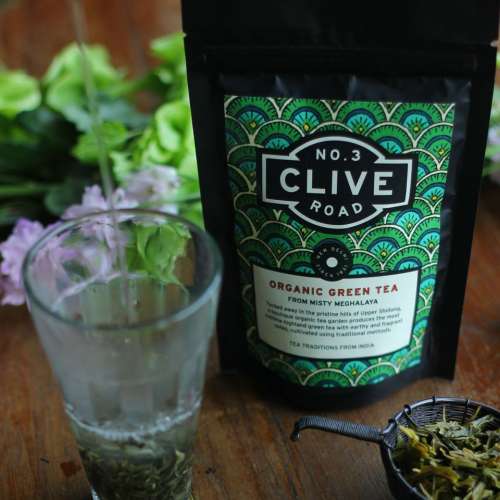 No. 3 Clive Road: Organic Green Tea - 50 gm