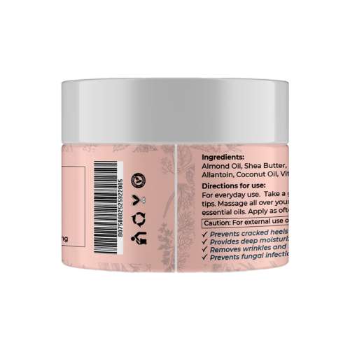 Teal and Terra: Foot And Heel Repair Treatment With Coconut & Olive Oil - 50ml