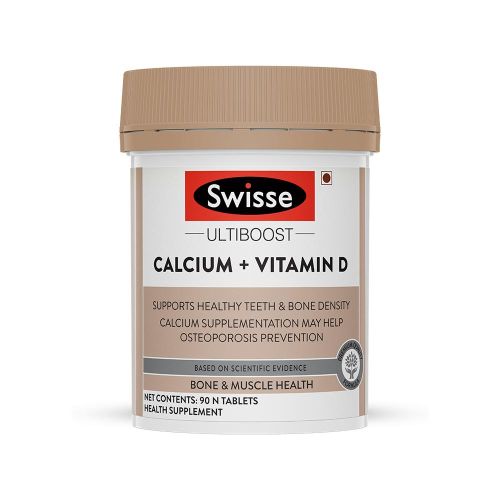 Swisse: Calcium and Vitamin D Tablets - 90 Tablets