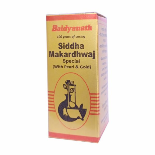Baidyanath: Special Offer -Siddha Makardhwaj Special- Natural Immunity Booster | Helps maintain Vitality and Stamina - 10 Tablets Baidyanath: Special Offer -Siddha Makardhwaj Special- Natural Immunity Booster | Helps maintain Vitality and Stamina - 10 Tablets