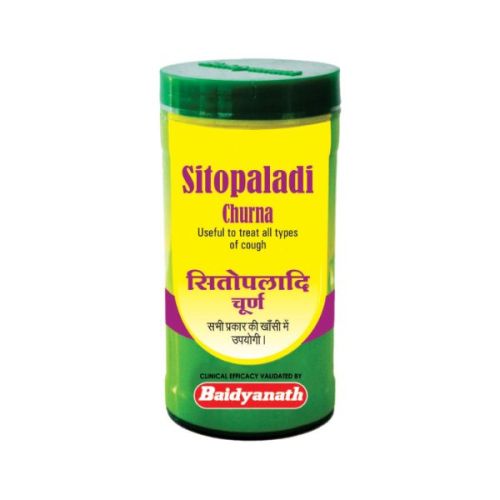 Baidyanath: Sitopaladi Churna - Helps to Relieve Dry and Wet Cough- 60 Gm