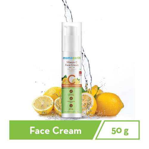Mamaearth: Vitamin C Cream for skin brightening - 50gm