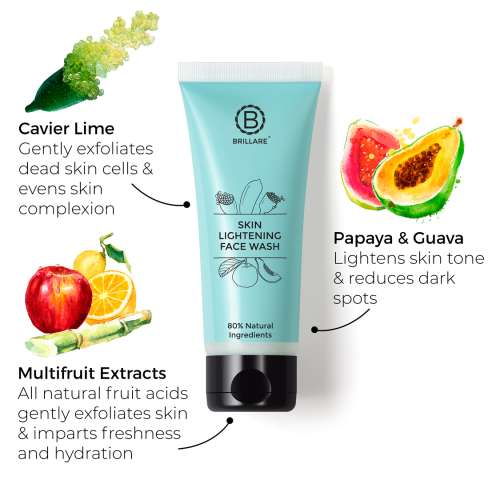Brillare: Skin Brightening Face Wash For Reducing Pigmentation - 100ml