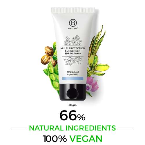 Brillare: Multi-Protection Sunscreen SPF 40 - 50gm