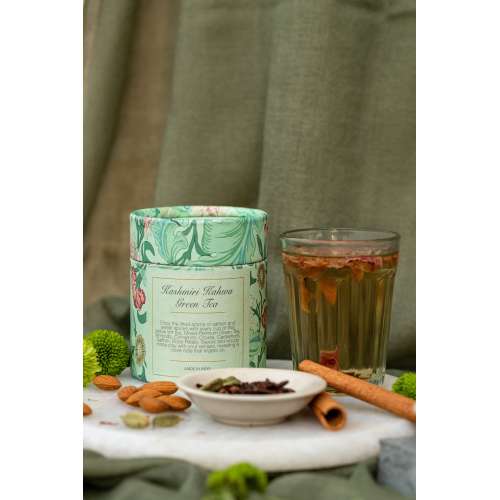 Sukoon: Kashmiri Kahwa Green Tea - 75 gm