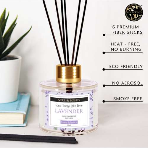 Soul & Scents: Lavender Reed Diffuser 120ml