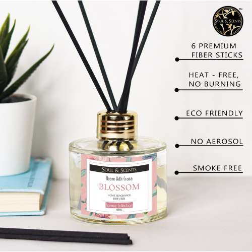 Soul & Scents: Blossom Reed Diffuser 120ml Soul & Scents: Blossom Reed Diffuser 120ml