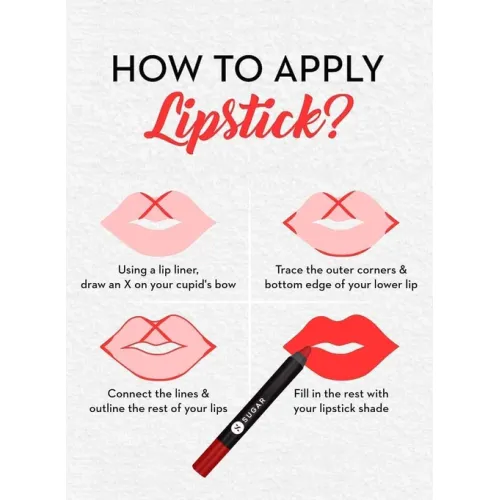 Sugar Cosmetics : Matte As Hell - Crayon Lipstick -05 Rose Dawson (Rose Pink) - 2.8gm