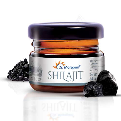 Dr. Morepen: Natural & Pure Himalayan Shilajit Resin - 126 gm