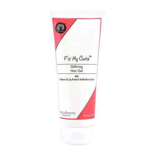 Fix My Curls : Defining Hair Gel For Curly And Wavy Hair - 100gm